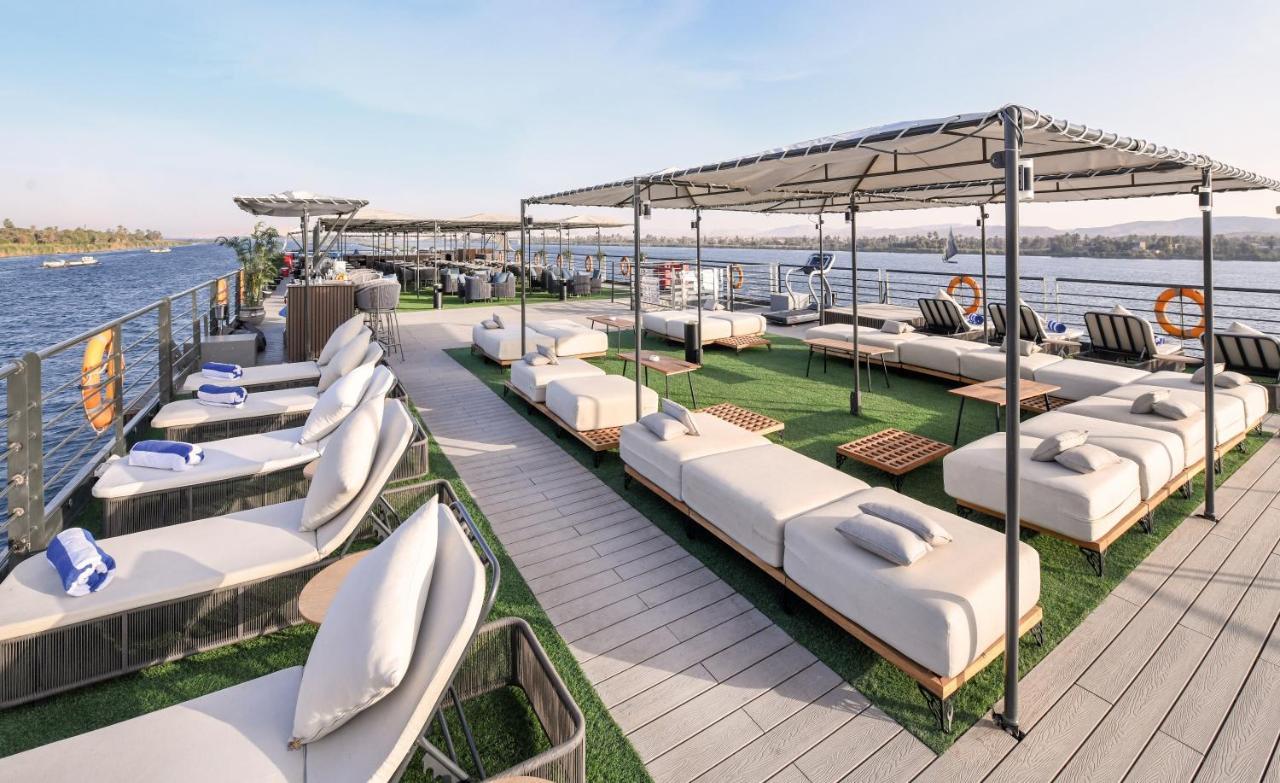 Historia: Nile Cruise Boutique Hotel Luxor Exterior photo
