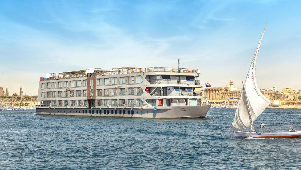Historia: Nile Cruise Boutique Hotel Luxor Exterior photo